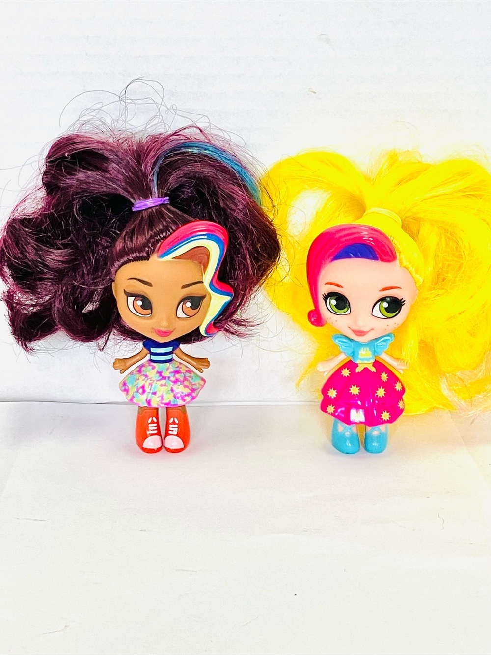 Nickelodeon Fisher Price Sunny Day Blair & Sunny 3.5in Fashion Dolls Incomplete